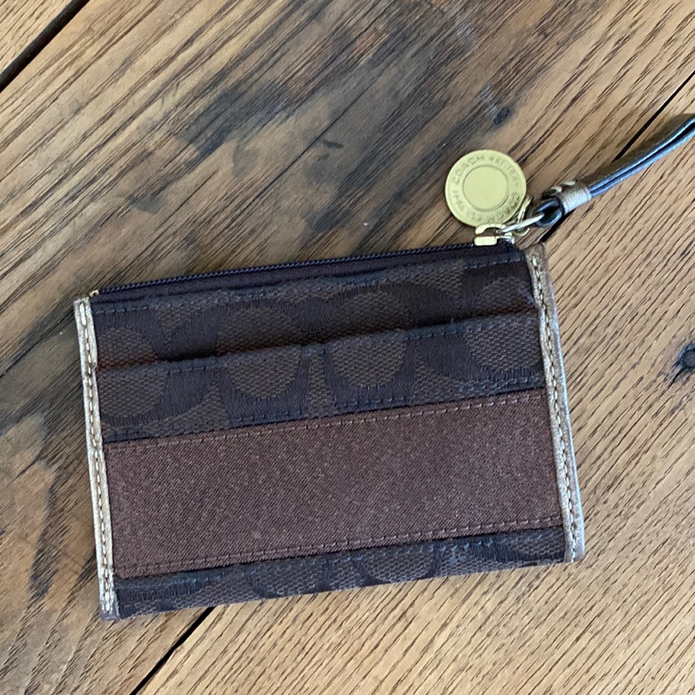 Coach card case